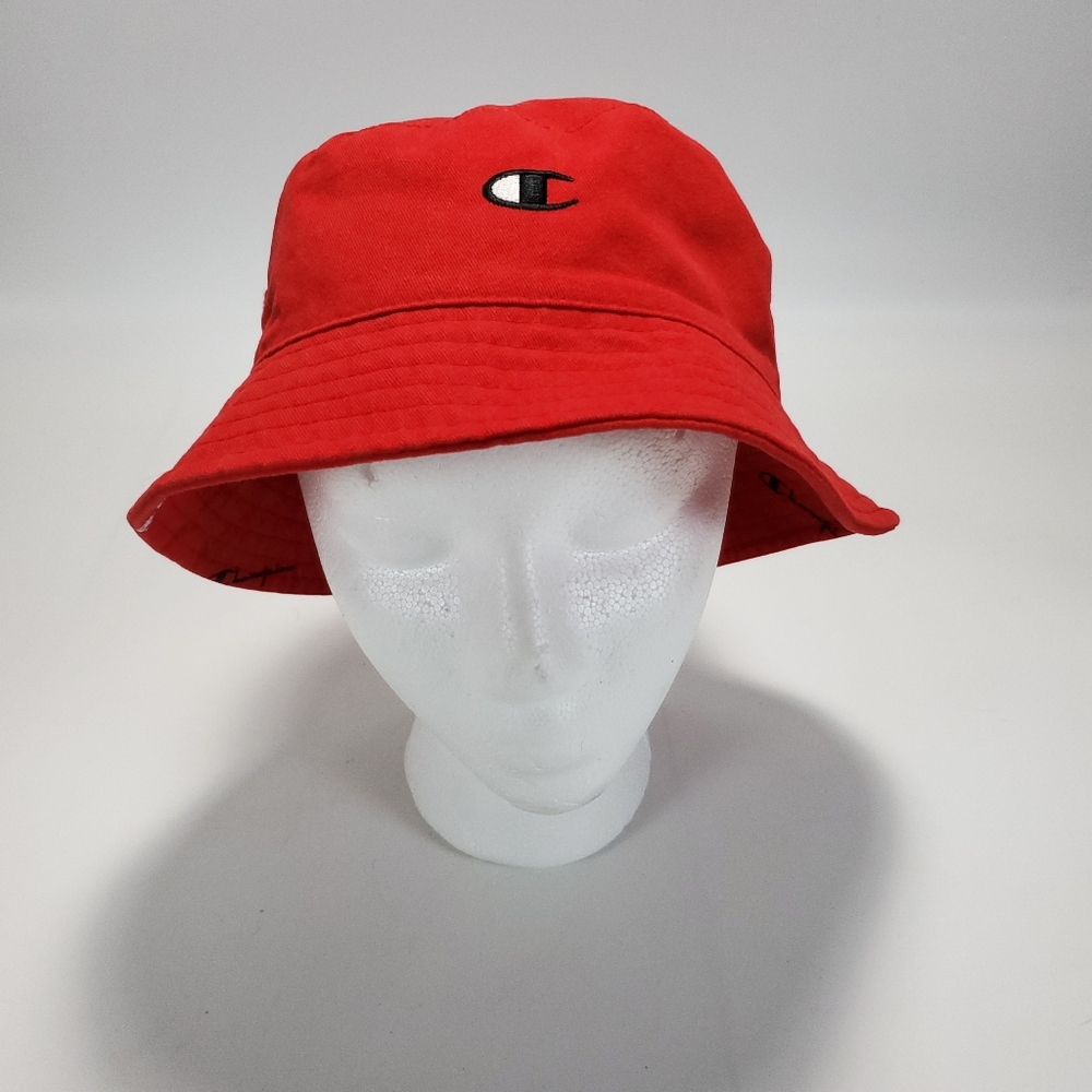 Champion Red Reversible AOP Bucket Hat